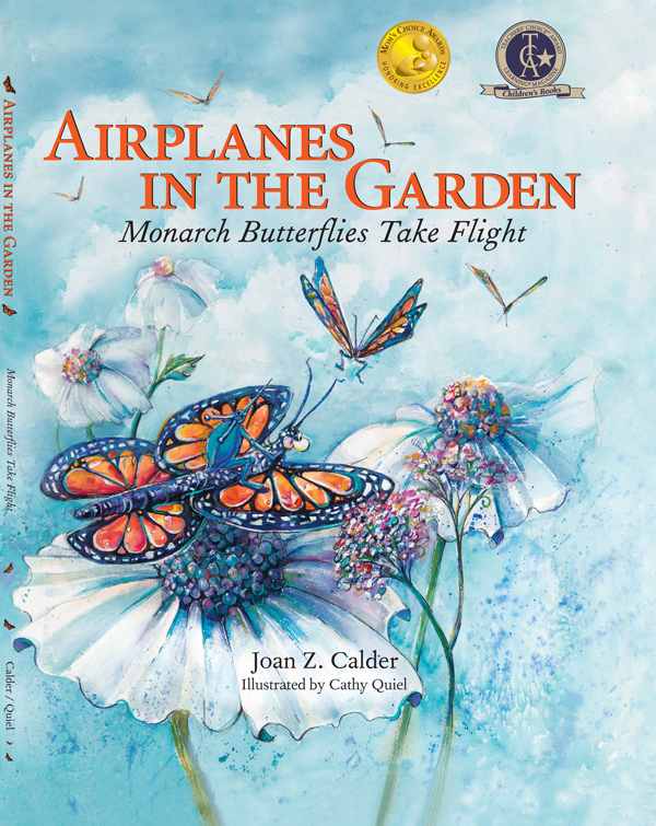 Airplanes in the Garden: A Monarch Butterfly Takes Flight